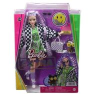 Barbie HHN10 Extra Spor Ceketli Oyuncak Bebek