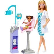 Barbie HKT69 Diş Doktoru Oyuncak Bebek