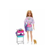 Barbie HNK95 Malibu Stilist Bebek Oyun Seti