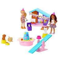 Barbie MTL-HJY88 Chelsea Köpekçiğin Doğum Günü Pembe Oyun Seti