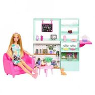 Barbie MTL-HKT94 Pembe Çay Saati Oyun Seti