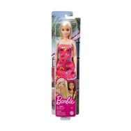 Barbie T7439 Pembe Elbiseli Şık Kıyafetli Bebekler