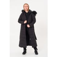 Barbora BT180S Siyah XS Günlük Kışlık Tam Boy Şişme Kadın Mont