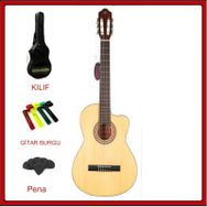 Barcelona LC 3900CNL Cutaway Natural Klasik Gitar