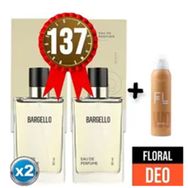 Bargello 137 EDP 2x50 ml Kadın Parfüm + Floral 150 ml Deodorant