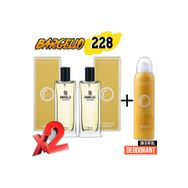 Bargello 228 EDP 2x50 ml Kadın Parfüm + Oriental 150 ml Deodorant