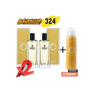 Bargello 324 EDP 2x50 ml Kadın Parfüm+Oriental 150 ml Deodorant
