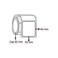 Barkodsarf Eko Termal 40x55 mm Barkod Etiket