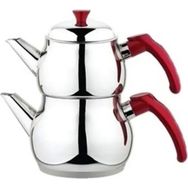 Baron Çelik Mini Boy Kırmızı Çaydanlık