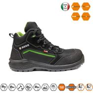 Base B0898 Siyah İtalyan İş Güvenlik Botu