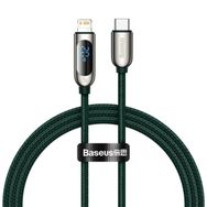 Baseus 20W Dijital Göstergeli Type-C to Lightning Hızlı Şarj Kablosu