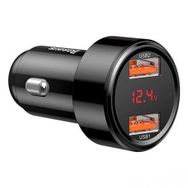 Baseus 45w Hızlı Şarj 4.0,3.0 Dual Usb Çıkışlı Araç Şarj Başlık
