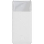 Baseus Beyaz Bipow Dijital Ekranlı 15 w 10.000 mah Powerbank