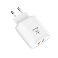 Baseus Bojure Series Dual-USB QC 3.0 23 W Hızlı Şarj Aleti