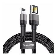 Baseus Cafule 2.4 A Lightning Gri 1 m Şarj Kablosu
