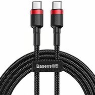 Baseus Cafule 20V 3A 1M Pd2.0 60W Flaş Kırmızı-siyah Şarj Usb Kablo