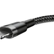 Baseus Cafule Lightning Gri Siyah 2.4A 1 m Usb Kablo