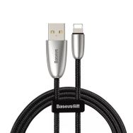Baseus CALHJ-B01 Torch 1.5A 2 Metre Siyah iPhone Lightning Şarj ve Data Kablosu