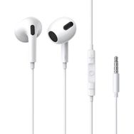 Baseus Encok H17 3.5 mm Beyaz Universal Kablolu Kulak İçi Kulaklık