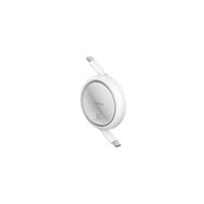 Baseus Free2 Draw Mini Makaralı Type-C to 100W 1 m Beyaz Kablo