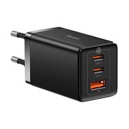 Baseus GAN5 Pro 2C+U 65 Watt Siyah Şarj Aleti