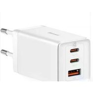 Baseus Gan5 Pro 2C+U 65W Beyaz Şarj Cihazı