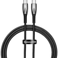 Baseus Glimmer 100W Type-C TO 1 m Siyah Şarj Kablosu