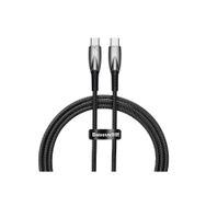 Baseus Glimmer 100W Type-C TO 1 m Siyah Şarj Kablosu