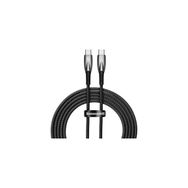 Baseus Glimmer 100W Type-C TO 2 m Siyah Şarj Kablosu