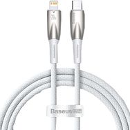 Baseus Glimmer 20W Type-C TO 1 m Beyaz Lightning Şarj Kablosu