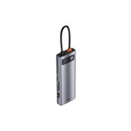 Baseus HUB CAHUB-CU0G Gleam Series 9 in 1 Macbook Çevirici Dönüştürücü
