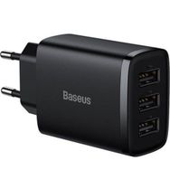 Baseus Kompakt 3 USB Portlu 17 W Hızlı Şarj Başlığı Adaptörü