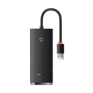 Baseus Lite 4 In 1 Multifonksiyonal Usb-A Hub Siyah Dock Station