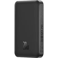 Baseus Magsafe Mini Wireless 5.000 MAH 20W Siyah Taşınabilir Şarj Cihazı