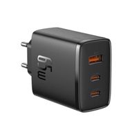 Baseus P10152301113-00 Cube Pro 2C+U Siyah 65W Duvar Tipi Hızlı Şarj Cihazı
