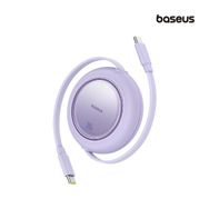 Baseus P10364500213-00 Free 2 Pull Mini USB-C 100 W 2 mt Beyaz Şarj Kablosu