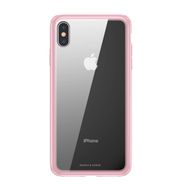 Baseus See Through Pembe iPhone XS Max Cep Telefonu Kılıfı