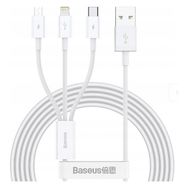 Baseus Superior Series Micro Lightning Type-C 3'lü Hızlı Veri Kablosu 3.5A 1.5 m Şarj Kablosu