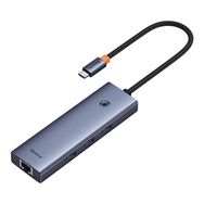 Baseus Ultra Joy Uzay Gri 6 in 1 Multifonksiyonal Type-C Hub Dock Station