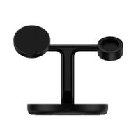 Baseus WXTE000101 Swan 3-in-1 20W Siyah Wireless Manyetik Şarj Adaptörü