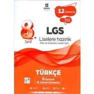 Başka Yayıncılık 8. Sınıf LGS Türkçe 12 Deneme