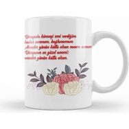 Baskı Dükkanı 001 Anneler Günü Kupa Bardak