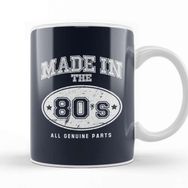 Baskı Dükkanı 1980S Made In 80S All Genuine Parts Kupa Bardak