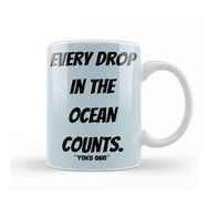 Baskı Dükkanı 2 Yoko Ono Quote Lovers Gift Vintage Retro Rainbow Kupa Bardak