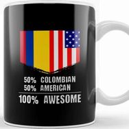 Baskı Dükkanı 50% Congolese 50% American 100% Awesome Immigrant Kupa