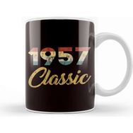 Baskı Dükkanı 63 Rd Birthday Gift For Men And Women 1957 Classic Party Birth Anniversary Kupa