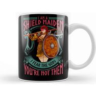Baskı Dükkanı A Shield Maiden I Fear The Gods You Re Not Them Kupa