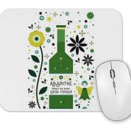 Baskı Dükkanı Absinthe Yeşil Peri Mouse Pad
