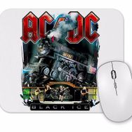 Baskı Dükkanı Ac Dc Black Ice Mouse Pad