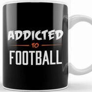 Baskı Dükkanı Addicted to Football Kupa